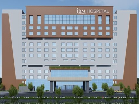 <p>JBM- 600 beds hospital</p>
